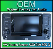 VW Golf MK7 Sat Nav screen