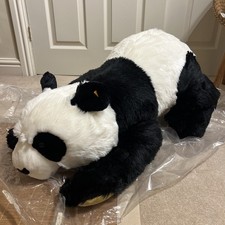 Panda By Steiff Lying Very