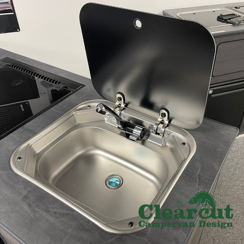 Campervan sink 12v - sink, tap