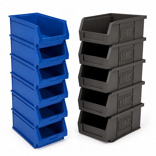 Plastic parts lin bins - plastic,