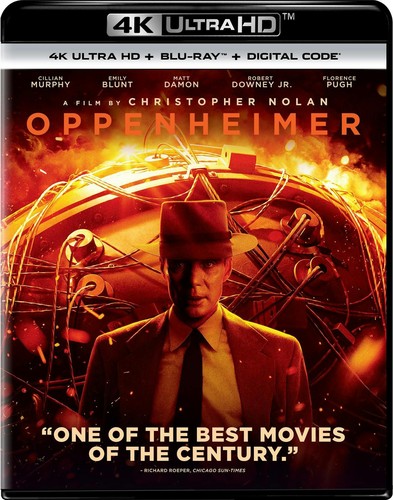 Oppenheimer uhd blu ray - 4k, blu-ray
