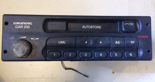 Grundig car radio cassette - car,