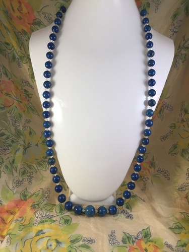 Vintage lapis lazuli - lazuli, necklace