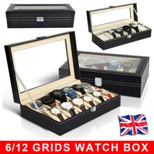 Slot watch box - watch, pu