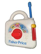 Vintage Musical Fisher Price Radio Toy Three Blind Mice 1992 Wind Up