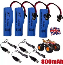 4pcs For RC Stunt Car Battery