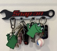Key Ring rack Hook Holder Snap It On Easy Storage  Snap On Mac Blue point Tool