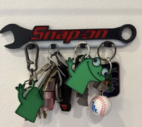 Key ring rack hook holder - key,
