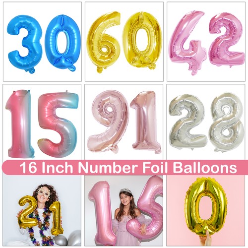 Inch foil number - 16, balloons