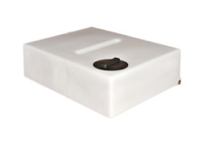 250L Litre FLAT WATER TANK Plastic Water Storage Tank Window Valeting WT008