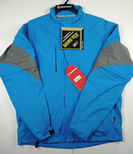 Sunice Men’s Medium M Hurricane Gore-Tex Full Zip Blue Golf Paclite Jacket