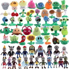 13-20cm Plants vs Zombies Plush Toys PVZ Figures Stuffed Toy Kids Birthday Gift