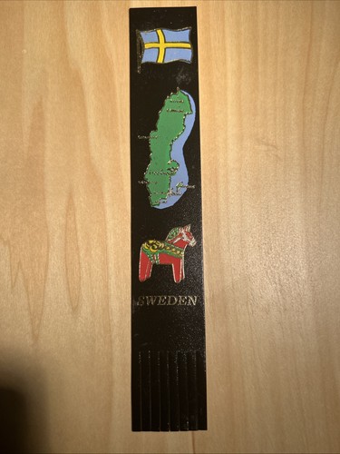Leather bookmark sweden - leather,