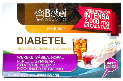 Diabetel tea betel natural - diabetel,