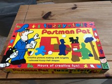 POSTMAN PAT FUZZY FELT VG CONDITION