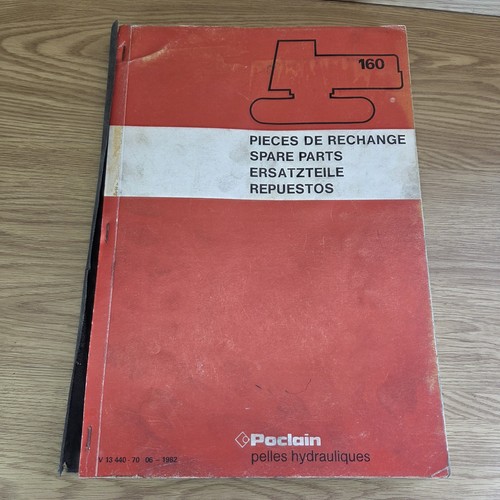 Poclain 160 spare parts - poclain,