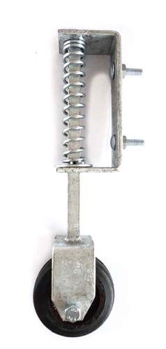 Heavy duty gate - wheel, spring
