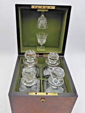 Antique Burr Maple Wooden Box