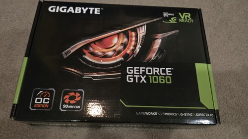 Gigabyte geforce gtx 1060 - gtx, oc