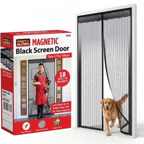 Magnetic fly screen door - magnetic,