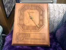 wall hanging wood clock