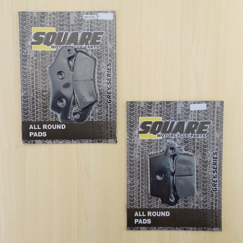 Front rear brake pads - &, yamaha