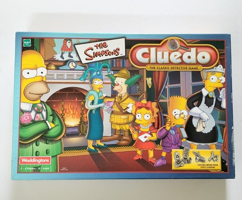 The simpsons cluedo - the,