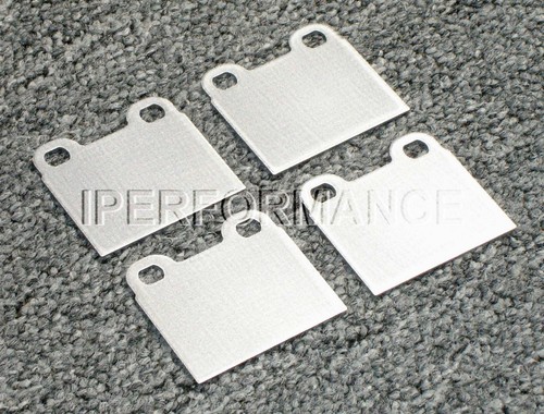 Titanium brake pad shim heat - titanium,