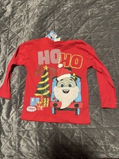 Tu Clothing Thomas The Tank Engine Christmas long sleeve T-shirt 3-4 years BNWT