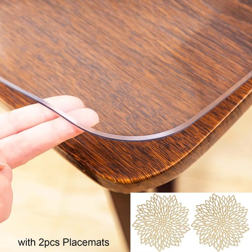 Clear tablecloth 160cm - clear, 90*160cm