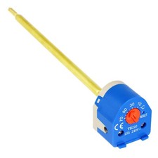 Immersion Heater Thermostat 7" Dual Safety Control & High Limit Rod 15A 240V~