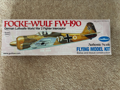 Guillows focke wulf 190 - guillows, focke-wulf