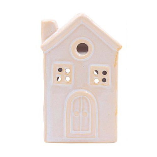 Glazed ceramic oil burner - glazed,