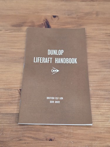 Vintage dunlop liferaft - vintage,