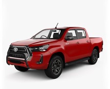 TOYOTA HILUX BLACK STEEL AXLE NUDGE BAR BULL BAR A-BAR 2020 ONWARDS W K