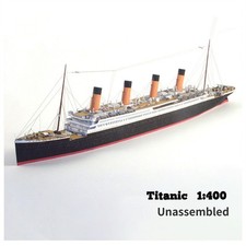 1:400 British Titanic Cruise Paper Model Ship Model Handmade Craft Model DIY