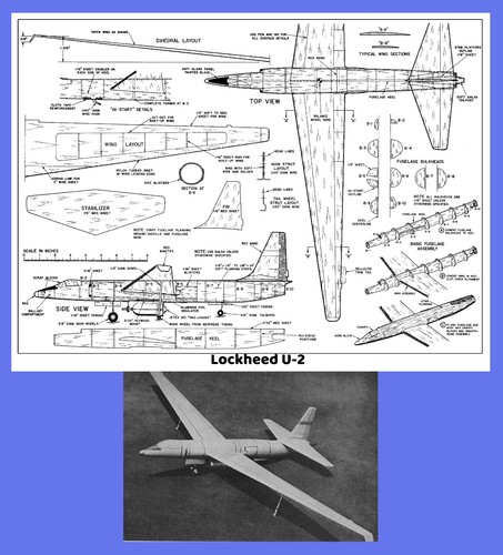 Model airplane plans - airplane, (ff)
