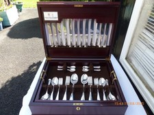 96 PIECE SILVER PLATE PISTOL