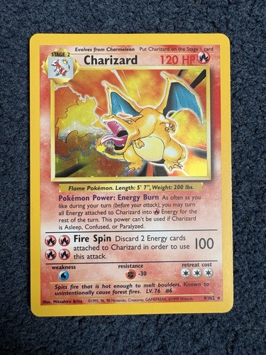 Pokémon base set charizard - base,