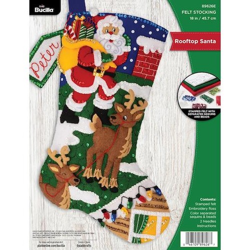 Bucilla felt christmas - bucilla, 18"