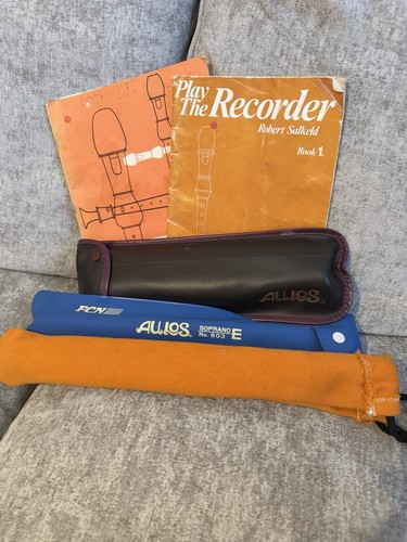 Aulos recorder set alto - recorder,