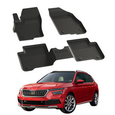 Tappetini per Skoda Kamiq 2020-2025 | Tappetino Premium Nero