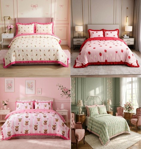 Mxm scallop frill duvet - frill, cover