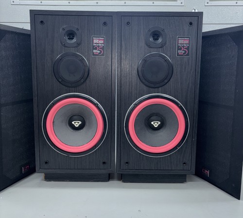Cerwin vega re25 speakers new - cerwin,
