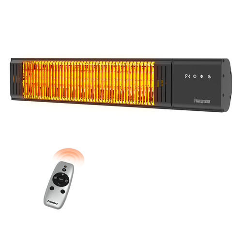 Wall mounted patio - wall, heater