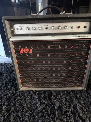 Wem dominator iii amplifier - dominator, mk
