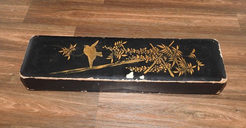 Vintage japanese black lacquer - japanese,