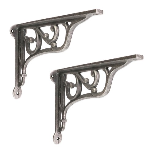 Shelf brackets vintage pair - brackets,