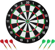 FULL SIZE 17" DARTBOARD SET 6