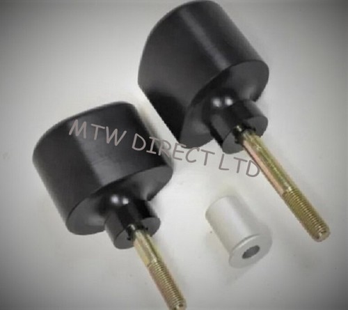Black aero crash bobbins - aero,